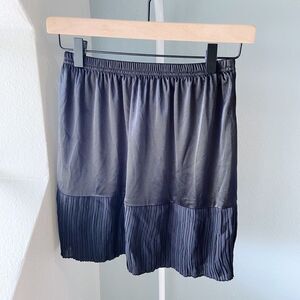 Vintage Black Skirt  Slip